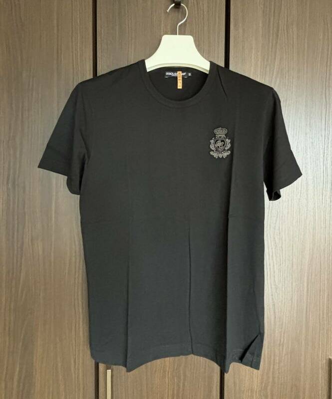 ドルチェ&ガッパーナ 半袖Tシャツ 黒 サイズ52 美品