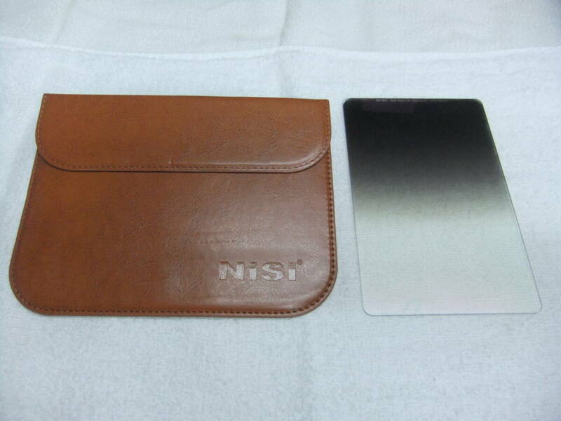 NiSi Soft Nano IR GND8(0.9) 100mm×150mm ハーフND フィルター 角形ガラスフィルター ケース付