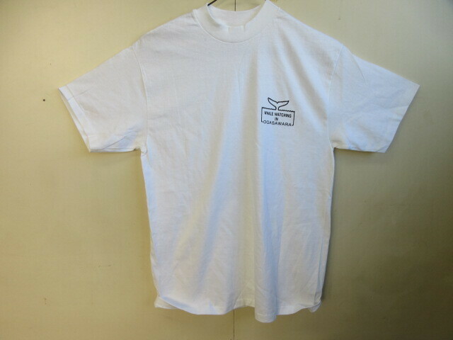 【USA製Tシャツ】80-90s WHALE Tシャツ　クジラ　Mサイズ　MADE IN U.S.A 100％cotton