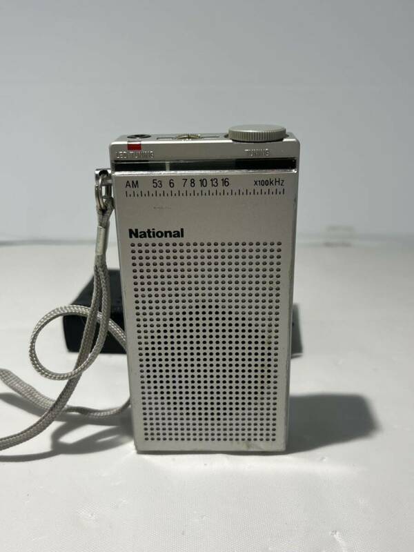 松下電器産業・National R-166 小型ポケット AMラジオ　A0150
