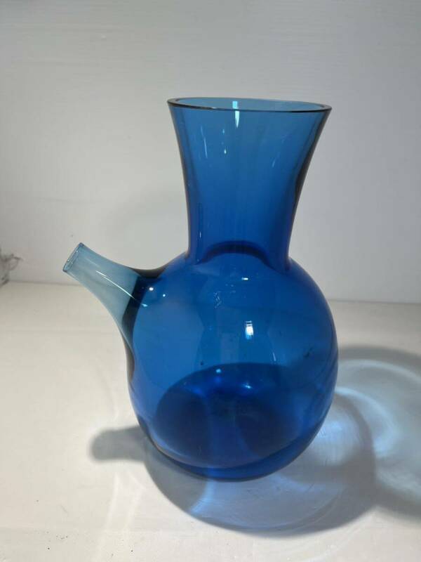 水差し　花瓶 綺麗なガラスの水差しインテリア フラワーベース工芸品 A0155