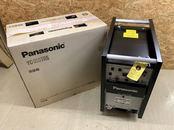 【未使用品】パナソニック/Panasonic　インバーター制御 直流TIG溶接機　YC-300TR6(本体のみ)　2020年製　h124