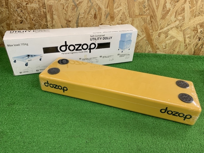 【未使用品】長谷川工業(dozop)　コンパクト樹脂製台車　SEL-1　s989
