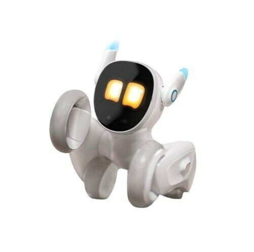 1円スタート Loona ペットロボット Loona Blue A34A0 コミュニケーションロボット リモートカメラ機能 会話 ホワイト ブルー D01836