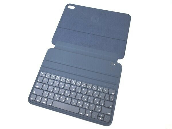 1円スタート HOU iPad 第10世代 キーボード付きケース 10.9 インチ対応 磁気吸着充電 大型キーキャップ 日本語配列 群青色 A07281