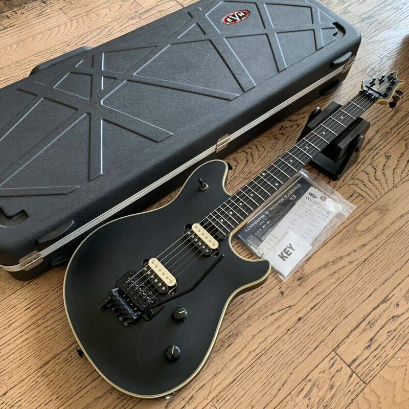 EVH USA Wolfgang ステルスブラック 純正ハードケース付属