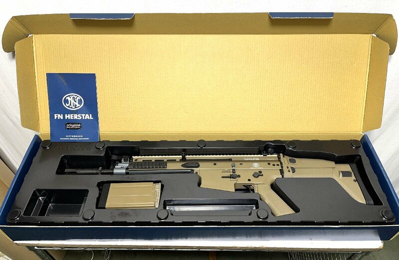 ▽CyberGun　FN　SCAR-H　GBBR　(JPversion)　FDE　[VFC　OEM/ガスガン]　CYB-GBB-200550対象年齢18才以上 ジャンク▽011427