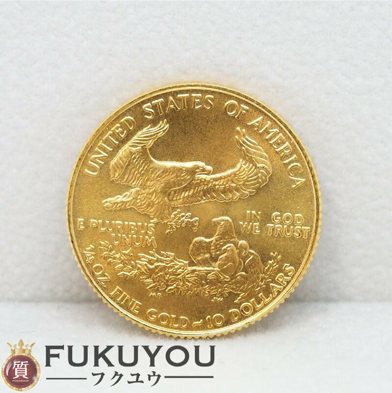 K22 アメリカ イーグル金貨 10ドル 1/4oz 8.5g