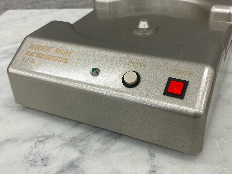 □t342　現状品★ACOUSTIC REVIVE 　アコースティックリバイブ　RD-2　ディスク消磁機