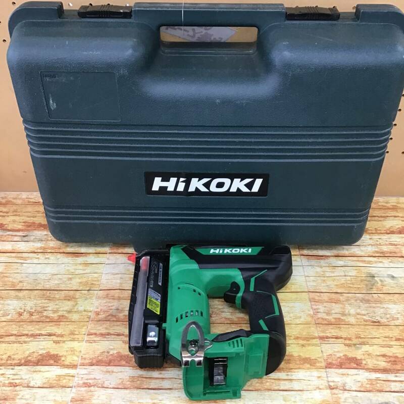 【中古品】★ハイコーキ(HIKOKI ※旧:日立工機) コードレスピンネイラ NP18DSAL(NK)