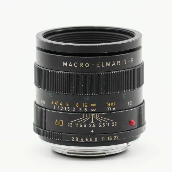 【並品】Leica MACRO ELMARIT-R 60mm F2.8 3CAM #1986