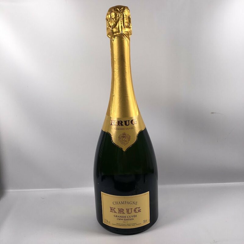 ■【買取まねきや】古酒 未開栓 シャンパン クリュッグ グラン・キュヴェ 750ml 12.5％ 計1点 ■