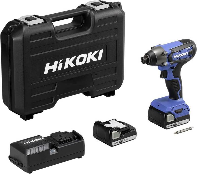 新品■HiKOKI(ハイコーキ) 14.4V コードレスインパクトドライバ 充電式 フルセット (バッテリー2個・充電器・ケース付) FWH14DF(2BG)