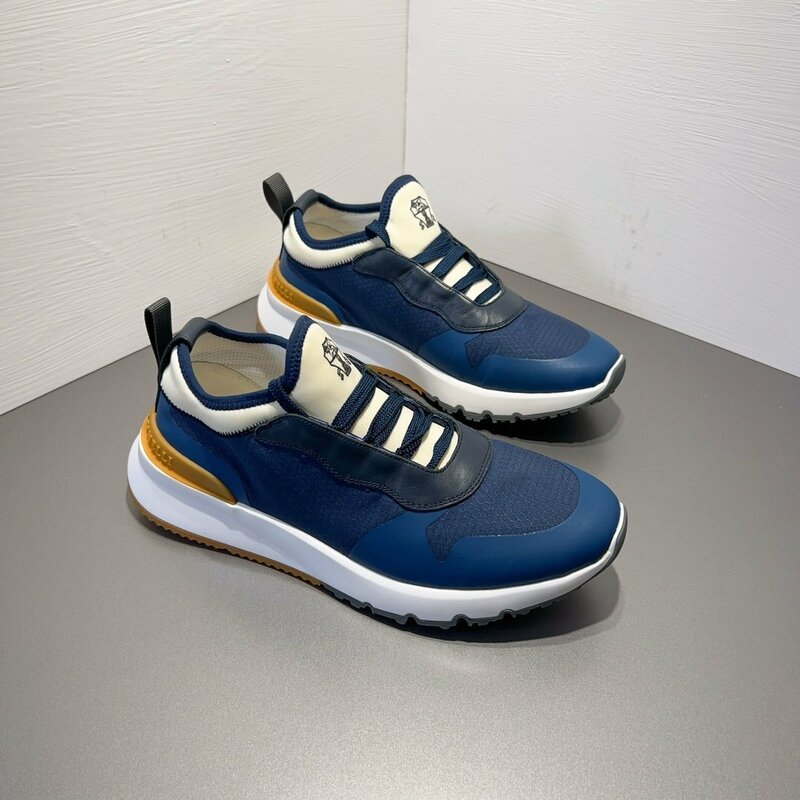 ブルネロクチネリ　BRUNELLO CUCINELLI メンズ　スニーカー　ランニング　テニス　靴　シューズ　通気性　39-44　サイズ選択可能　4339