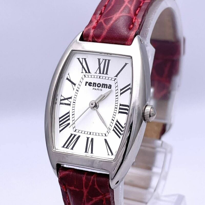 renoma レノマ 腕時計 ウォッチ クォーツ quartz 銀 シルバー P438