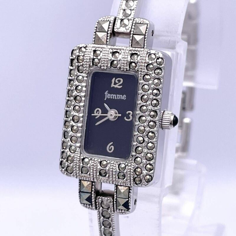 femme 6515AW 腕時計 ウォッチ クォーツ quartz 銀 シルバー P535