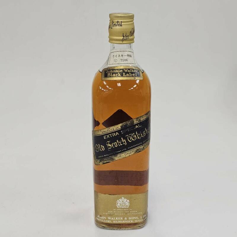 E20538(063)-618/TY3000　酒　Johnnie Walker　Black Label　EXTRA SPECIAL　Old Scotch whisky　ジョニーウォーカー　43%　760ml