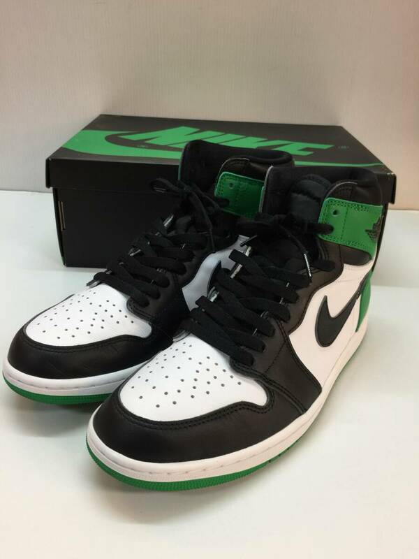 NIKE ナイキ AIR JORDAN 1 RETRO HIGH OG Celtics 　エアジョーダン1　レトロハイ　グリーン×ホワイト　29cm　DZ5485-031