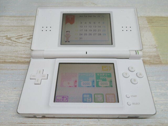 ソフト付き☆Nintendo DS Lite TOEIC TEST DSトレーニング 任天堂 ニンテンドー 動作品 95211☆！！