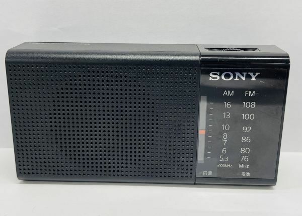 E253-CH5-90 SONY ソニー ICF-P36 ワイドFM対応 FM/AMコンパクトラジオ 通電確認済