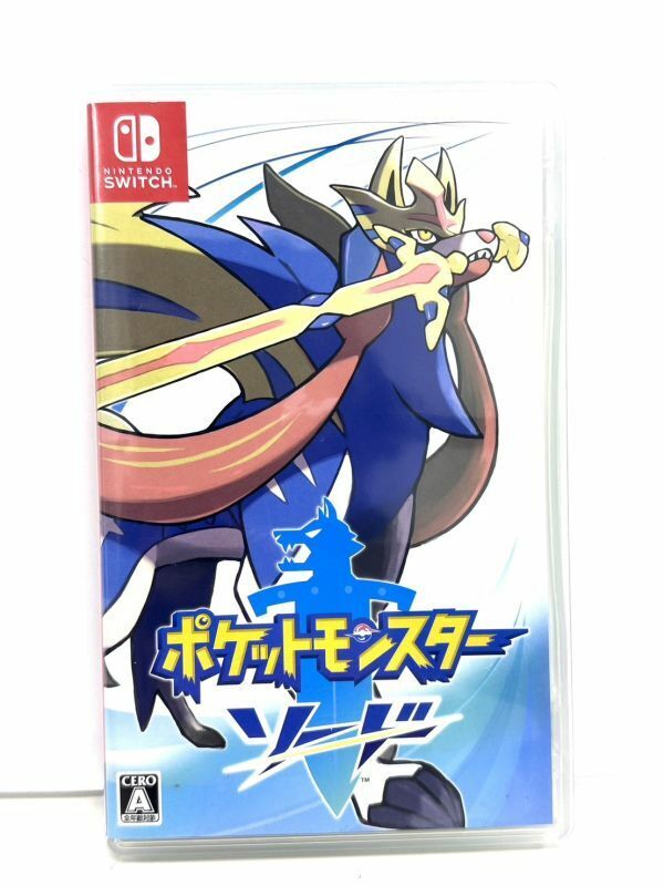 I002-I30-5903 ◎ Nintendo ニンテンドー SWITCH スウィッチ ポケットモンスター ソード ゲームソフト ポケモン