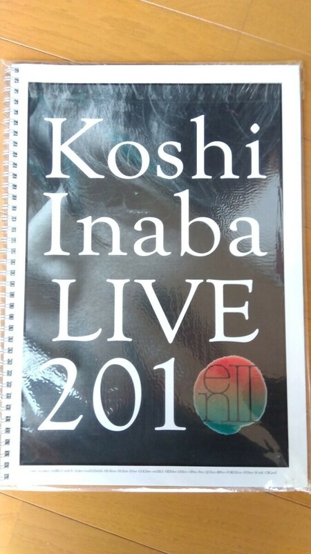 稲葉浩志　Koshi Inaba LIVE 2010 en2 ライブパンフレット
