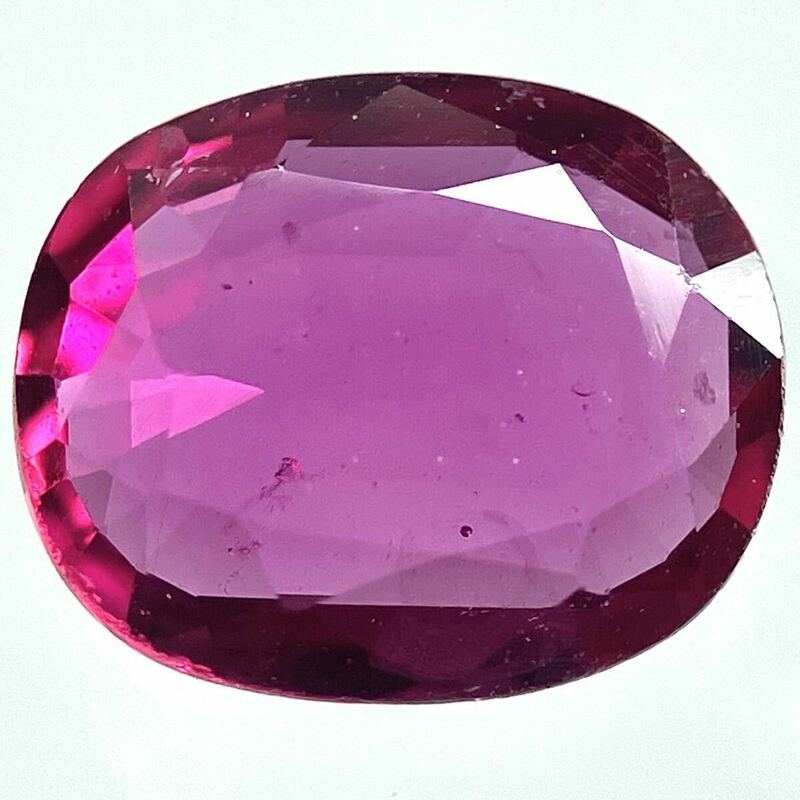 ［天然ルビー0.423ct］J 約5.6×4.5mmソーティング付 ルース 裸石 宝石 ジュエリー corundum ruby テDE0