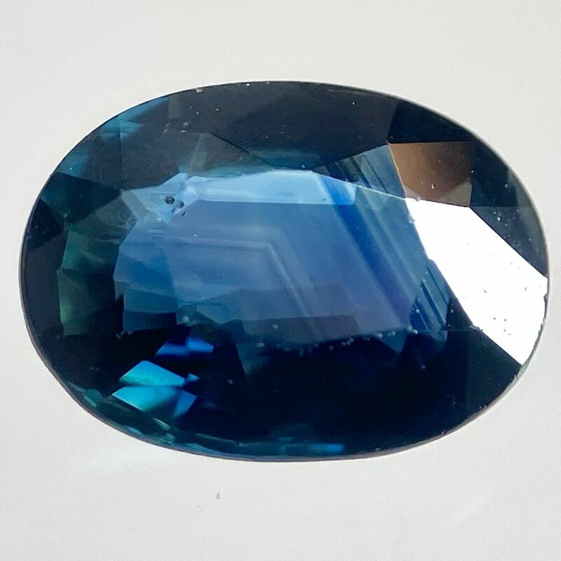 ★天然サファイア1.106ct★J 約7.0×5.2mmソーティング付 ルース 裸石 宝石 ジュエリー sapphire corundum 