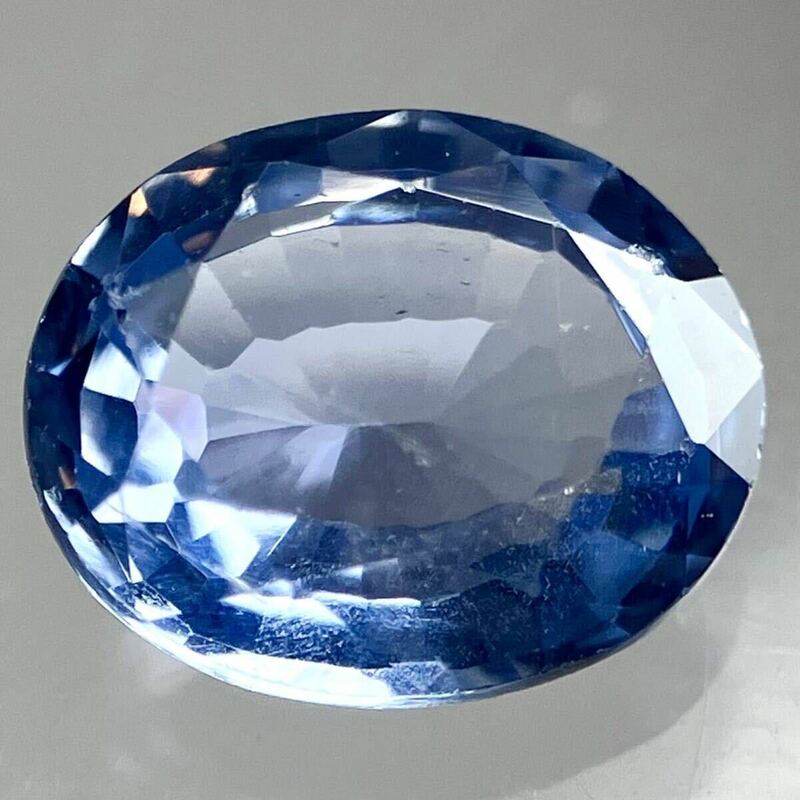 ★天然サファイア0.656ct★J 約5.7×4.6mmソーティング付 ルース 裸石 宝石 ジュエリー corundum sapphire 