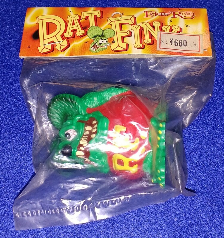 即決 送料無料 Ed Roth 2001 RAT FINK RF ラットフィンク ミニフィギュア