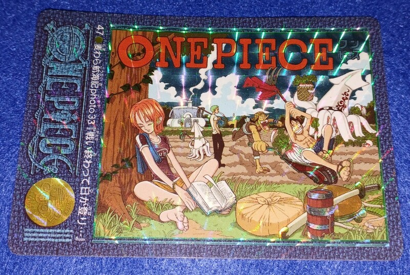 即決 送料無料 BANDAI バンダイ 2000 カードダス ONE PIECE ワンピース ビジュアルアドベンチャー カード キラ 47 検索 ジャンプショップ