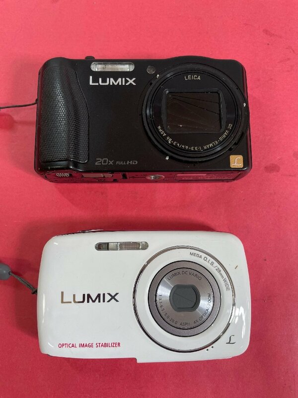 【ジャンク品】デジタルカメラ 2個 LUMIX パナソニック DMC-TZ35 DMC-S1【通電せず】