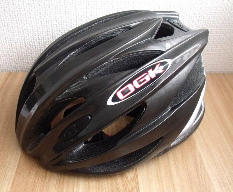 OGK 自転車 ヘルメット　GAIA　XL/XXLサイズ　ブラック　2008年製　長期保管品