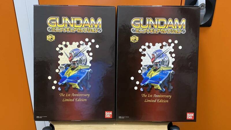【未開封/保管品です】GUNDAM 機動戦士ガンダム ミニ フィギュア セレクション The 1st Anniversary Limited Edition 2点セット