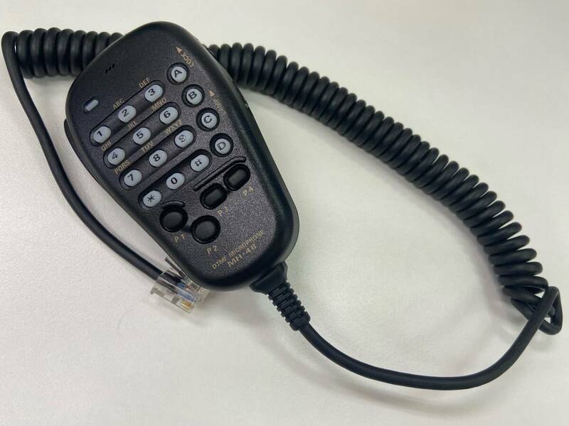 【動作未確認】YAESU無線 (ヤエス 八重洲) DTMF MICROPHONE MH-48 ハンドマイク 