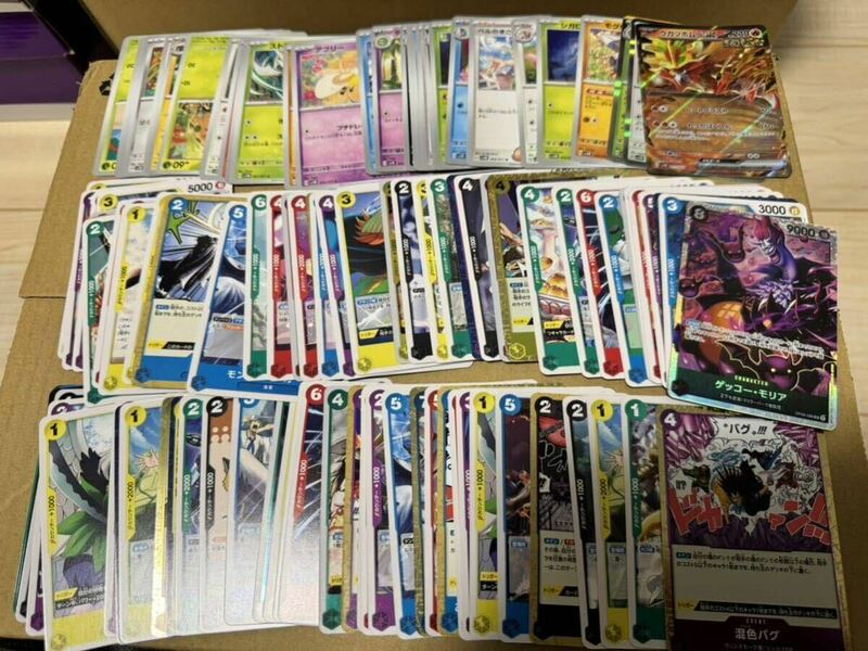 カードゲーム　ポケモン　30枚　ワンピース　84枚 まとめて114枚　ポケモンカード　ワンピースカード
