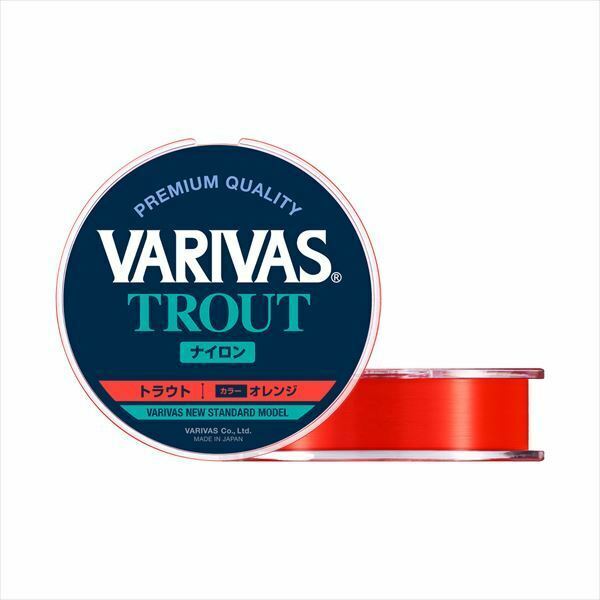 VARIVAS バリバス トラウト ナイロン トラウト ナイロン 3lb 0.8号(0.148mm) # オレンジ