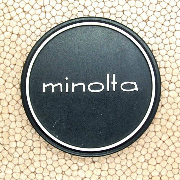 ミノルタ Minolta かぶせ式 メタルレンズキャップ 内径54Φ（52mmフィルター用)（中古）