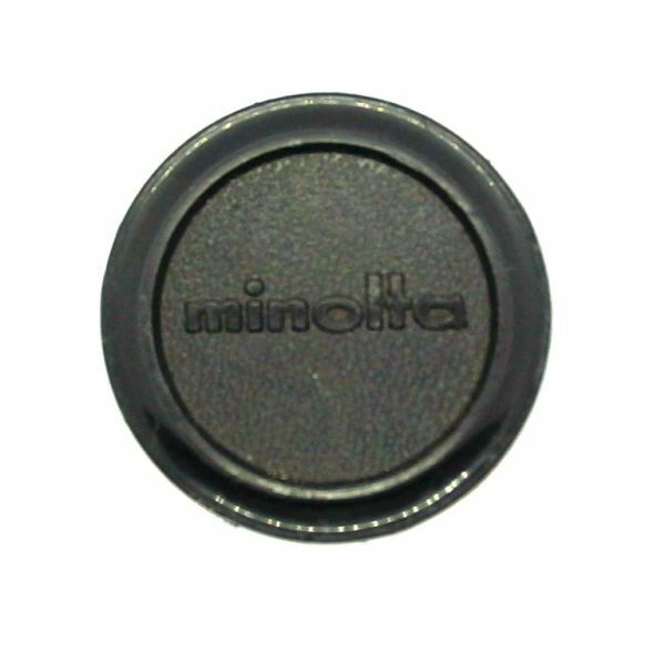 ミノルタ 旧ロゴB Minolta 49mm かぶせ式 レンズキャップ（中古）