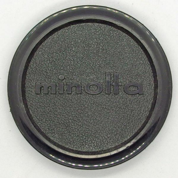 ミノルタ 旧ロゴB Minolta 65mm かぶせ式 レンズキャップ（中古）