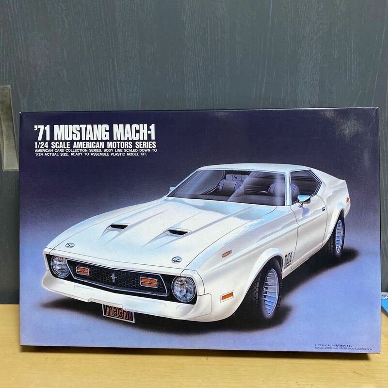 Arii アリイ American Motors Series ‘71 Mustang Mach-1 プラモデル 1/24 未組立品