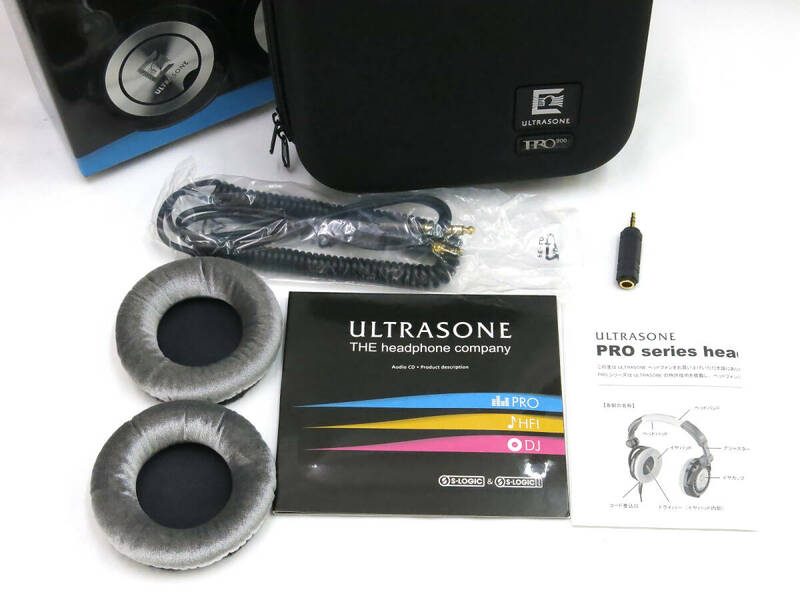 箱・付属品のみ◆ULTRASONE/ウルトラゾーン◆ヘッドフォン PRO900 本体なし/ヘッドホン