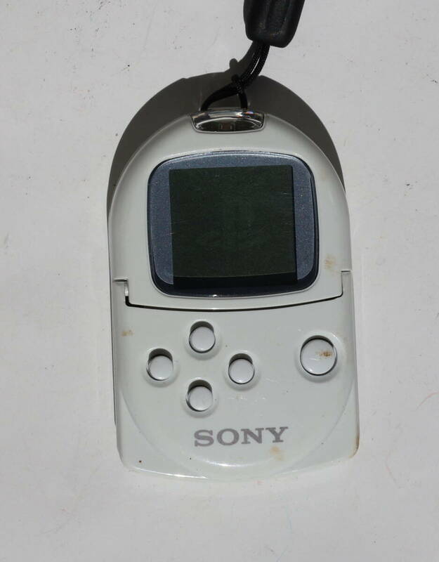 SONY ソニー PocketStation ポケットステーション ホワイト SCPH-4000 ひも付き 中古 動作品 