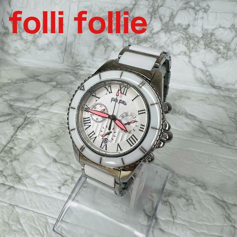 folli follie WF6T019BE 時計　フォリフォリ