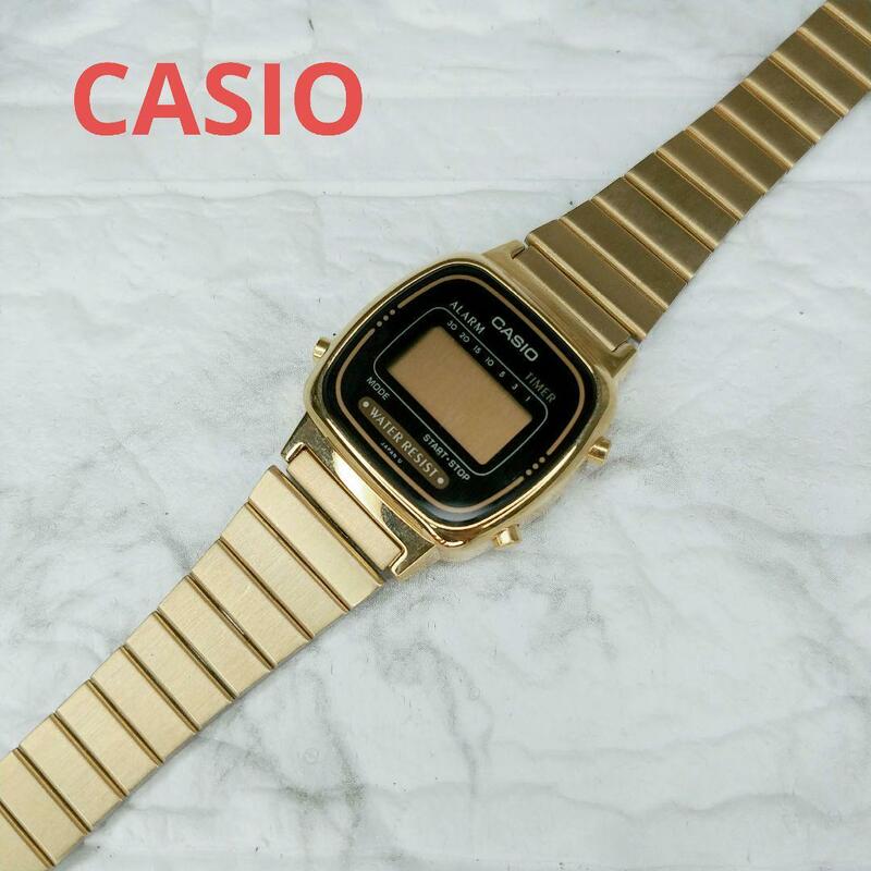 不動品　CASIO　LA670W カシオ　時計