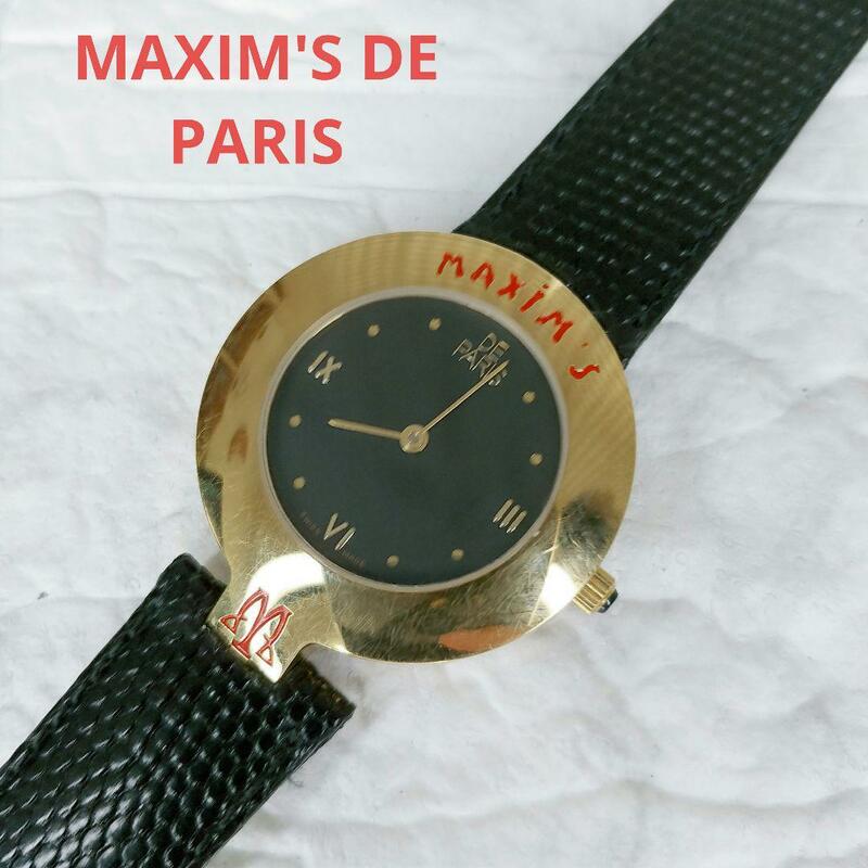 自動巻き　MAXIM'S DE PARIS　時計