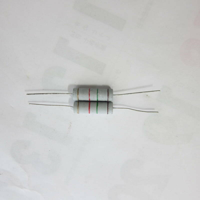 金属酸化皮膜抵抗器 5W 1.5KΩ 2個 10-31-7