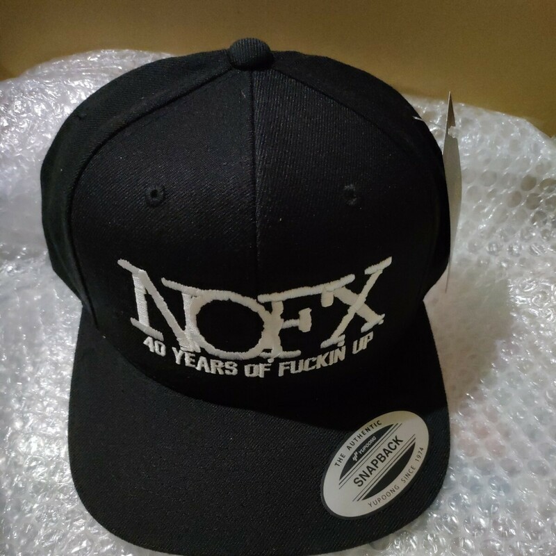 NOFX ノーエフエックス 2024 ジャパンツアー 40th Snapback キャップ 帽子 新品未使用 タグ付き HI-STANDARD ハイスタンダード ハイスタ