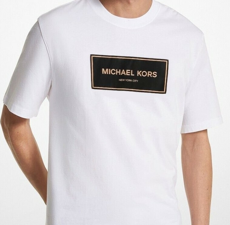 MICHAEL KORS マイケルコース Tシャツ 白 ホワイト WHITE XLサイズ 新品未使用 タグ付き 送料込み メンズ
