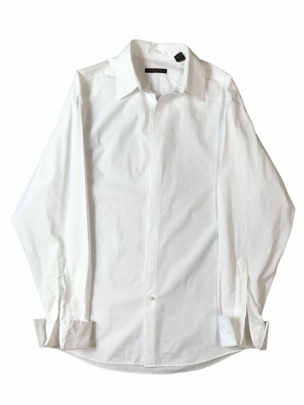 (D) louis vuitton ルイヴィトン カフスシャツ 39 ホワイト